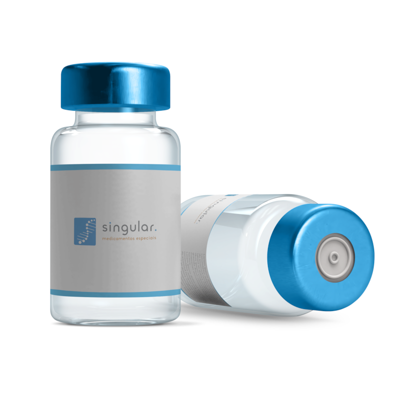 Segunda imagem do produto Benlysta 120mg, caixa com 1 frasco-ampola de 5mL com pó para solução