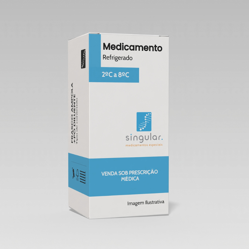 Criscy 12UI, Caixa com 1 Frasco-ampola Com Pó Para Solução + 1 Frasco-ampola com 1mL de Diluente