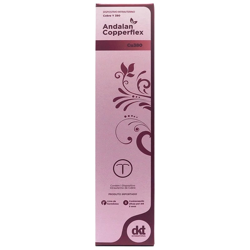 DIU Andalan Copperflex Cobre 380 (Tamanho Normal)