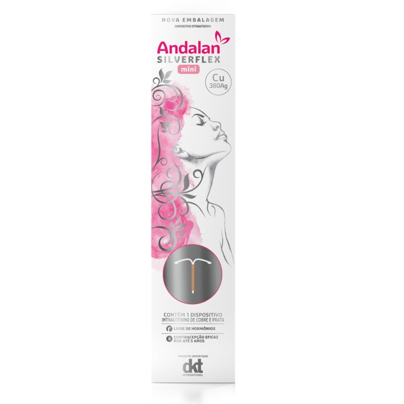 DIU de cobre Andalan Silverflex mini 380 AG