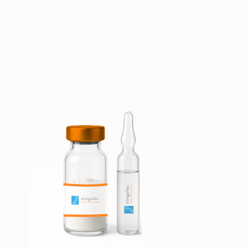 Hemax 10.000UI, caixa com 1 frasco-ampola com pó para solução + ampola com 1mL de diluente
