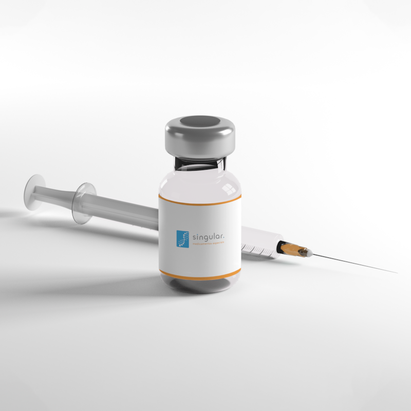 Segunda imagem do produto Iro 100mg, caixa com 1 frasco com 5mL de solução para infusão