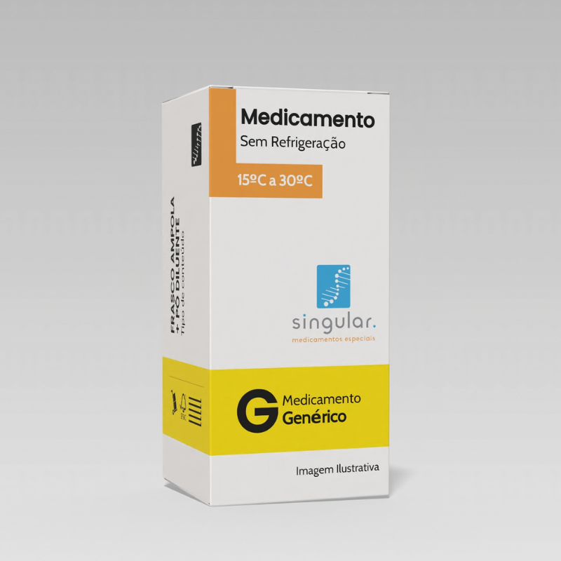 Omeprazol sódico 40mg 25 frascos ampola + 10mL de diluente