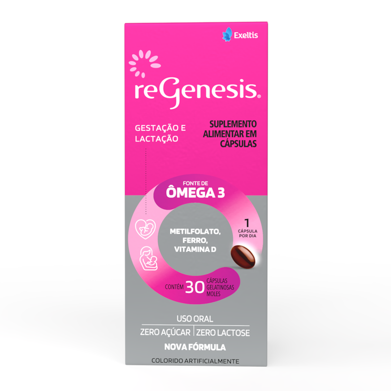Polivitaminico Regenesis caixa com 30 cápsulas