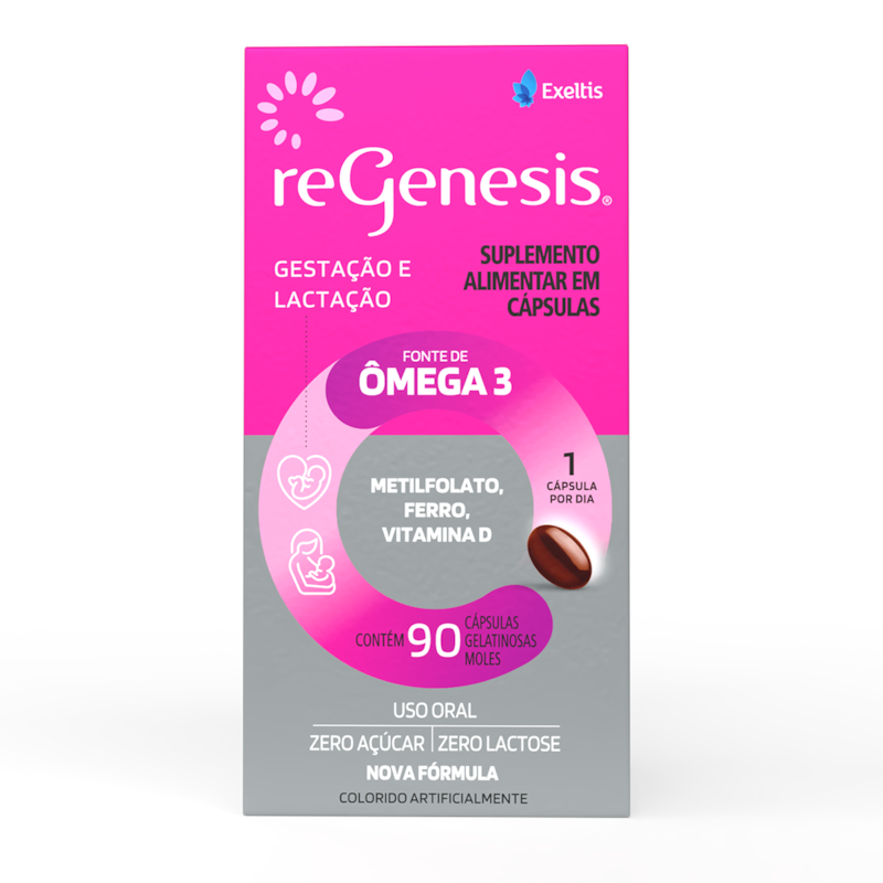 Polivitaminico Regenesis caixa com 90 cápsulas